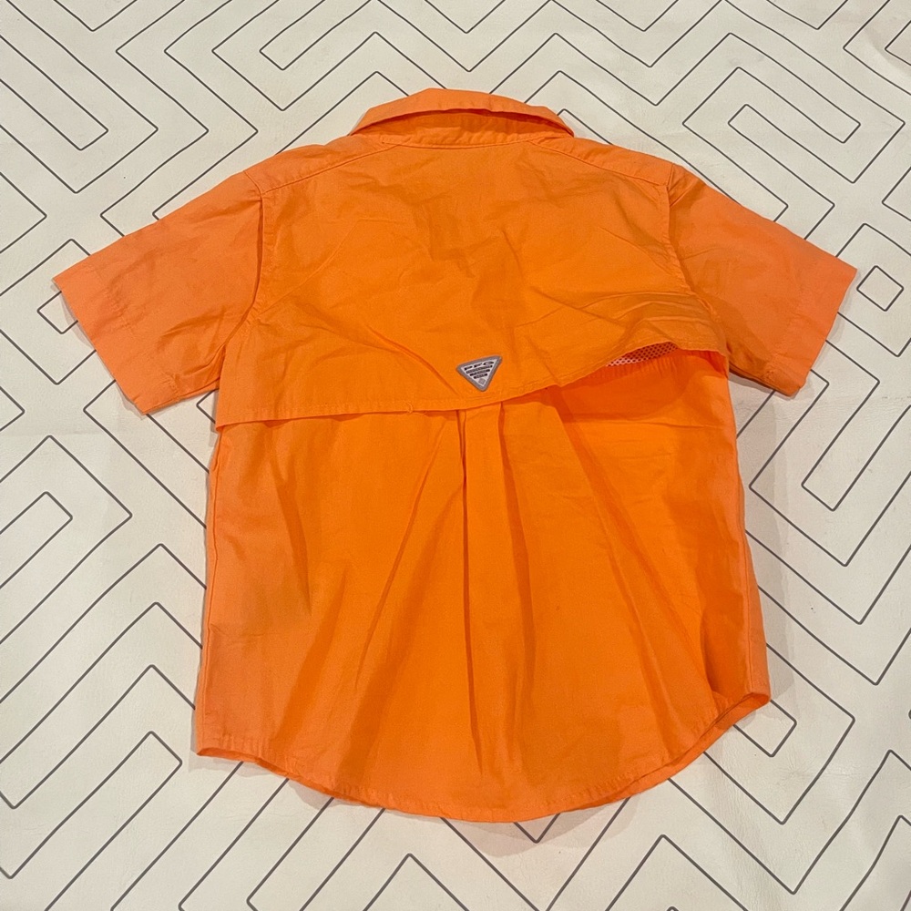 Columbia Orange Fishing Shirt - Picture 9 of 10